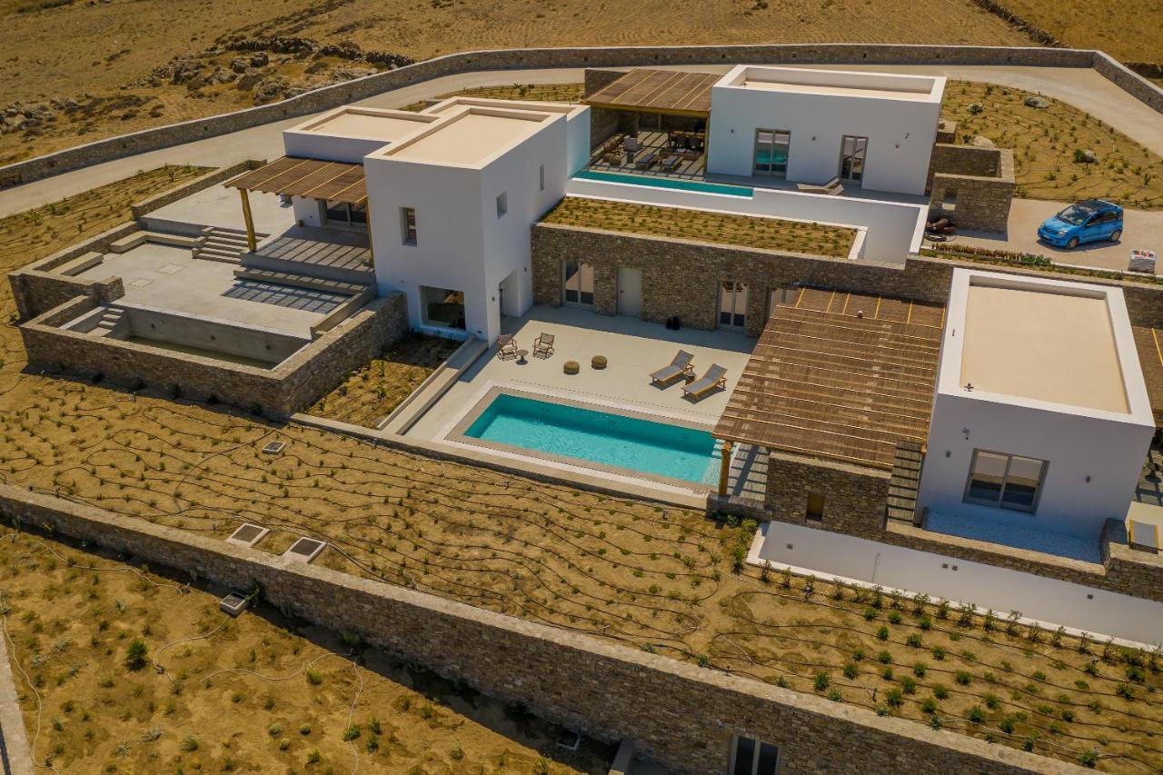 Amarelo Villas Klouvas Exterior foto