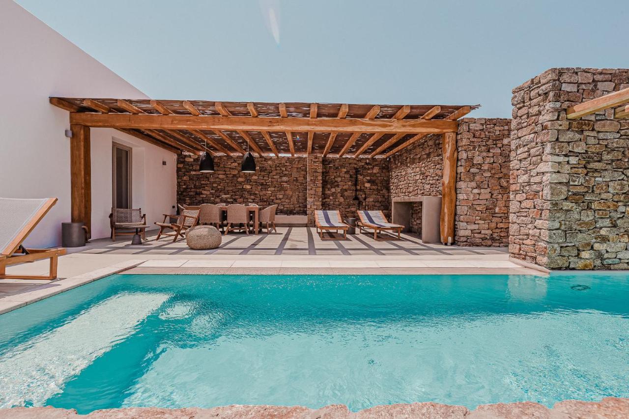 Amarelo Villas Klouvas Exterior foto