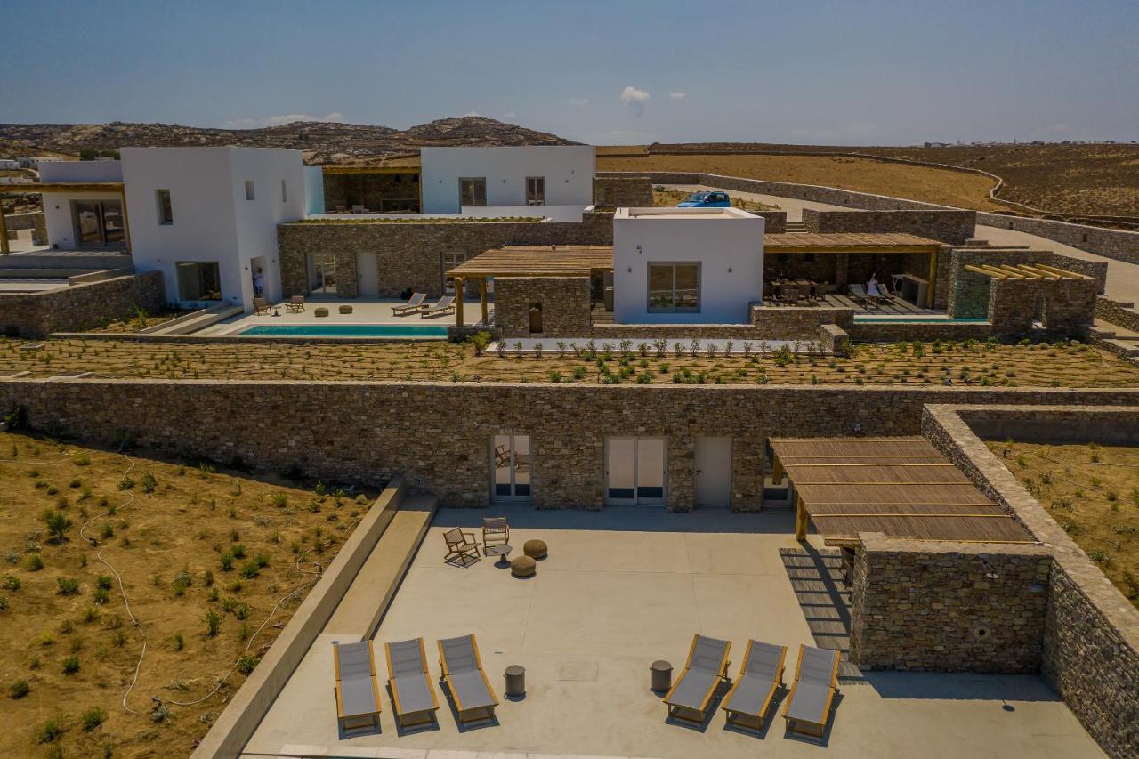Amarelo Villas Klouvas Exterior foto
