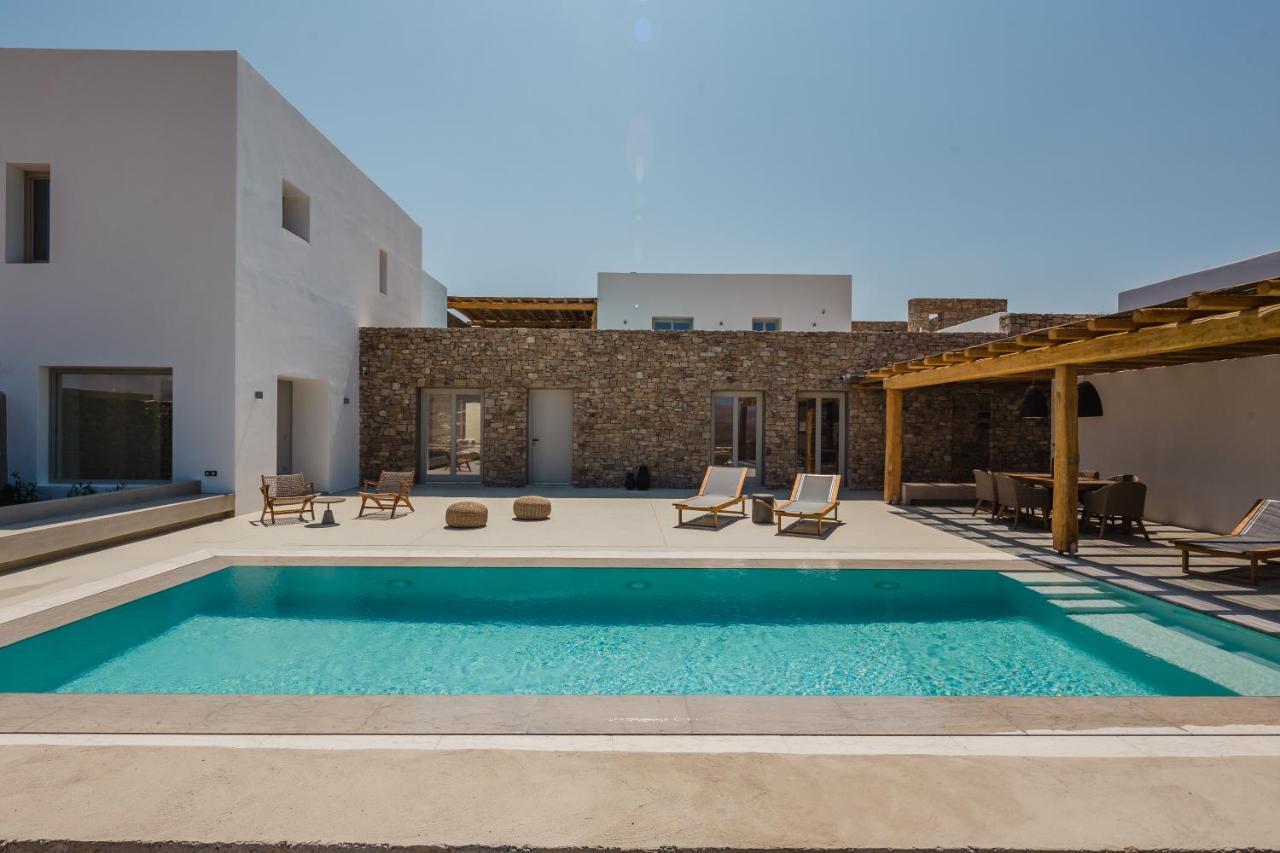 Amarelo Villas Klouvas Exterior foto